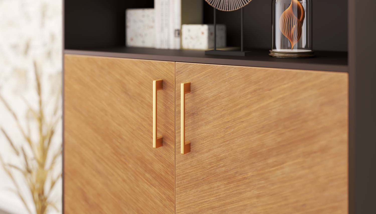 картинка Ручка EASY 320 металл белая от магазина Kessebohmer.shop