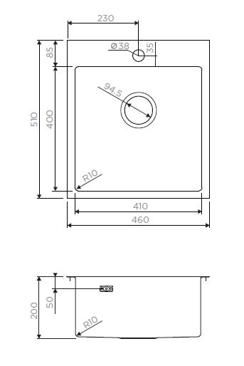 картинка Akisame 46-LG от магазина Kessebohmer.shop