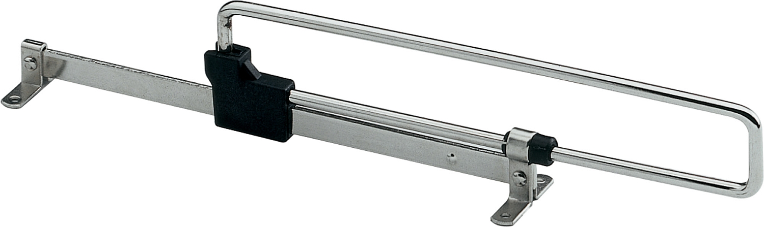 картинка Выдвижная вешалка L-400 никель / черный от магазина Kessebohmer.shop