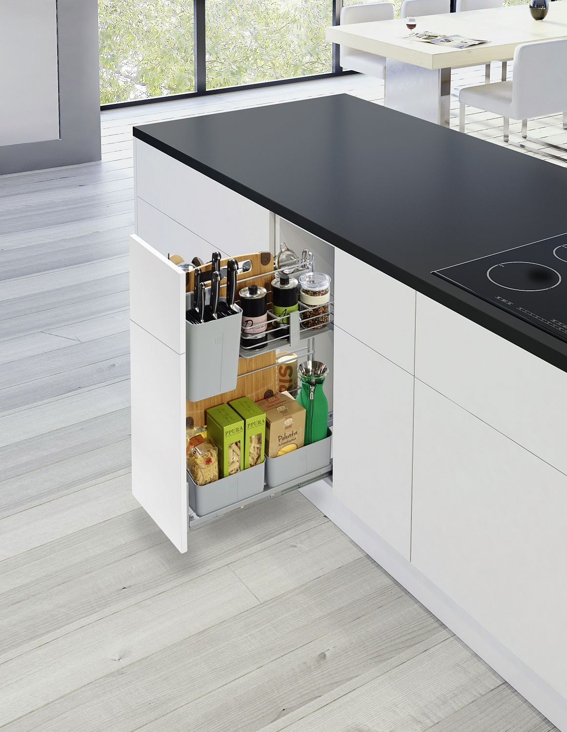 картинка Кукинг Агент 300 мм, H 625, цвет АНТРАЦИТ / Антрацит (2363359846) от магазина Kessebohmer.shop