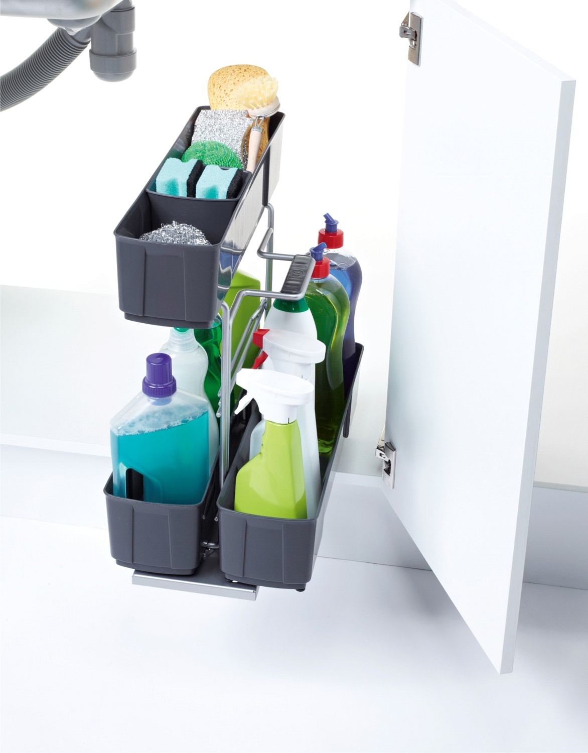 картинка Клининг Агент 340 мм, H 480, цвет ТИТАН / Серый (0252320102) от магазина Kessebohmer.shop